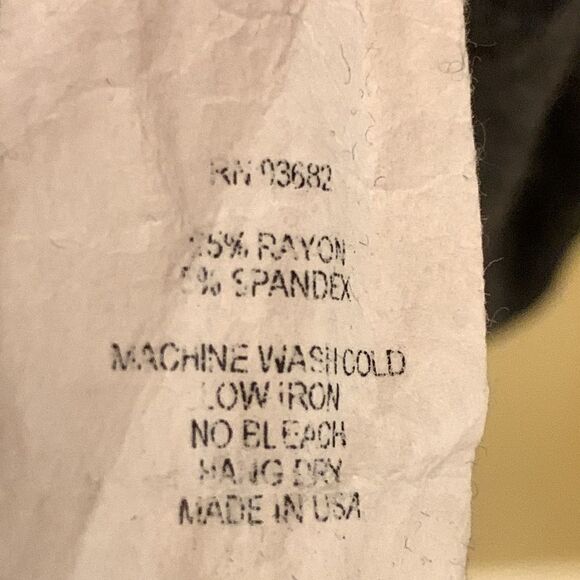 Simply Irresistible size 2X asymmetrical dark gray top - Picture 9 of 13